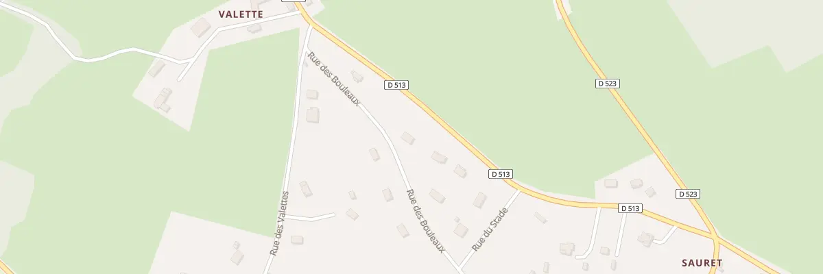 Plan du 9012 Lot Les Bouleaux à Sauret-Besserve
