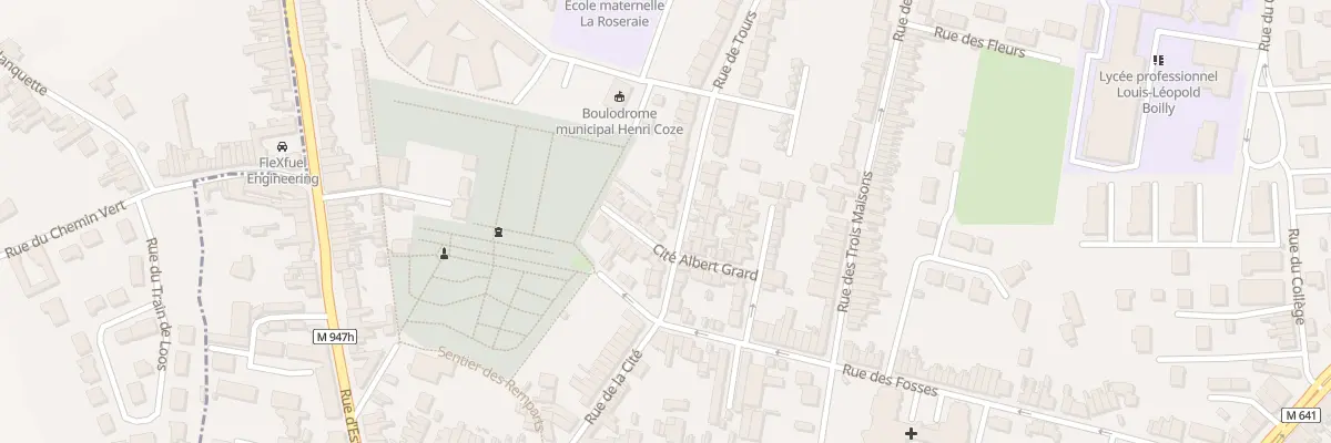 Plan du 7 Rue de Tours à La Bassée