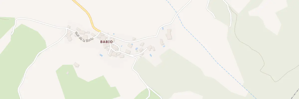 Plan du 7000F Hameau de Babio à La Caunette