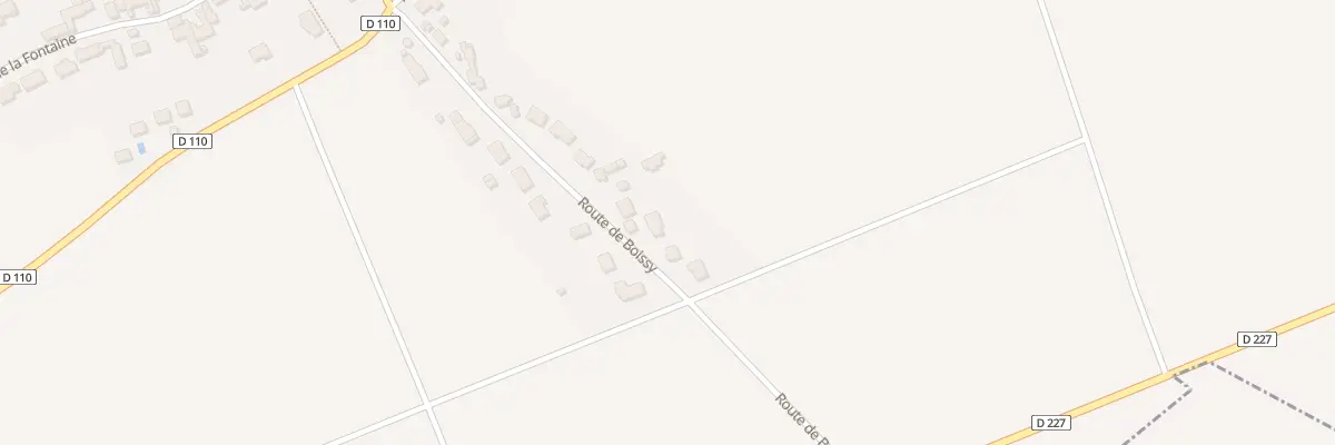 Plan du 13 Rte de Boissy à Féricy