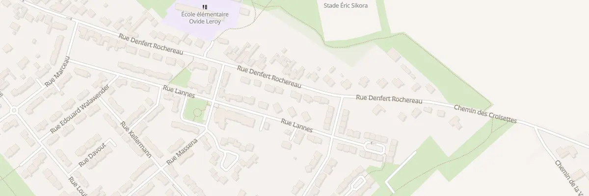 Plan du 514 Rue Denfert Rochereau à Loos-en-Gohelle