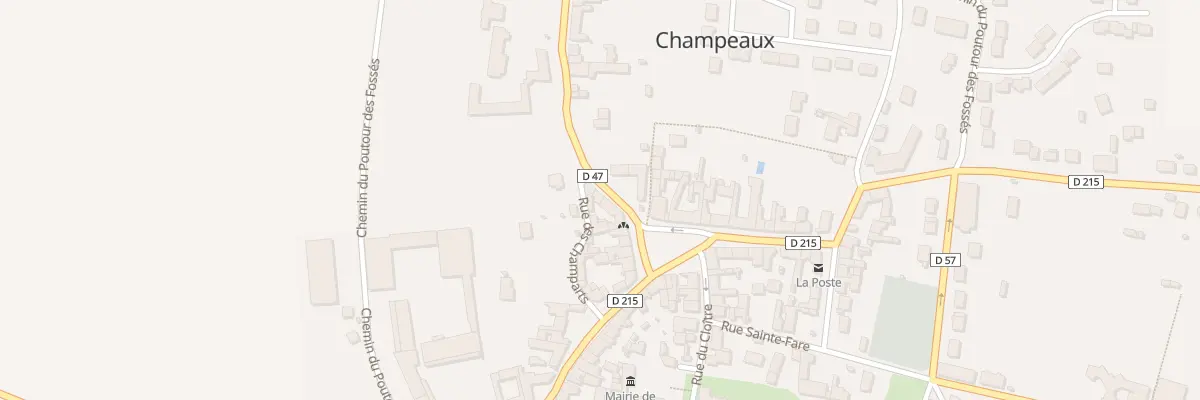 Plan du 3 Rue Raoul Coutant à Champeaux