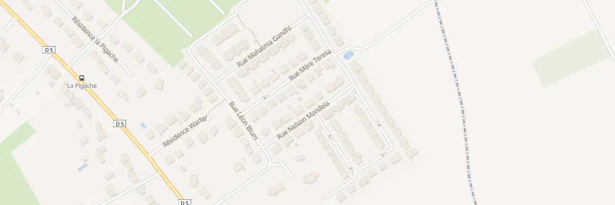 Plan du 10 Rue Nelson Mandela à Beaurains