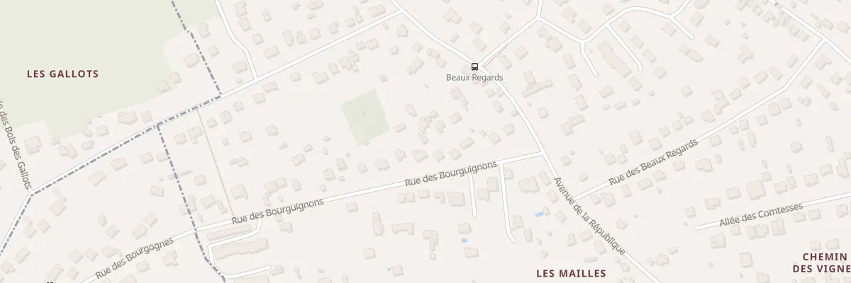 Plan du 12 Rue des Bourguignons à Esbly