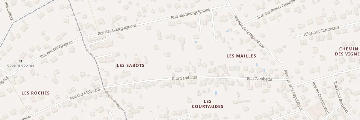 Plan du 48 Rue Gambetta à Esbly