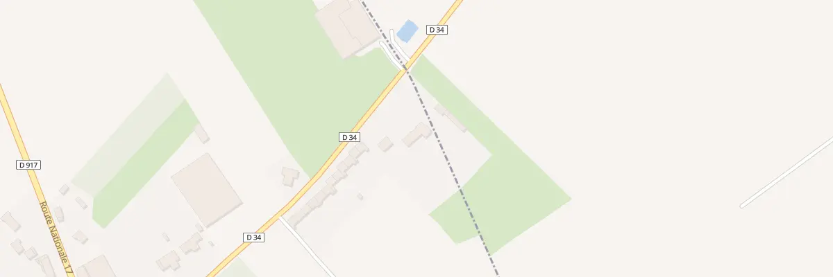 Plan du 38 Rue de Neuville à Mercatel