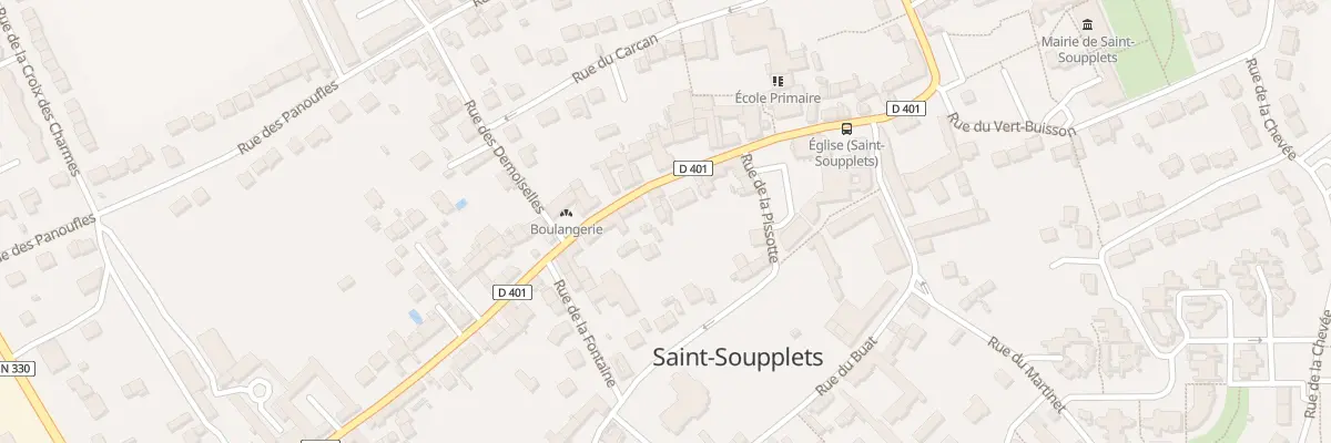Plan du 43 Rue du Général Maunoury à Saint-Soupplets
