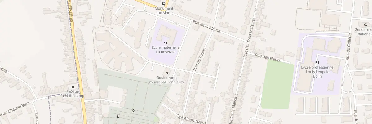 Plan du 31 Rue de Tours à La Bassée