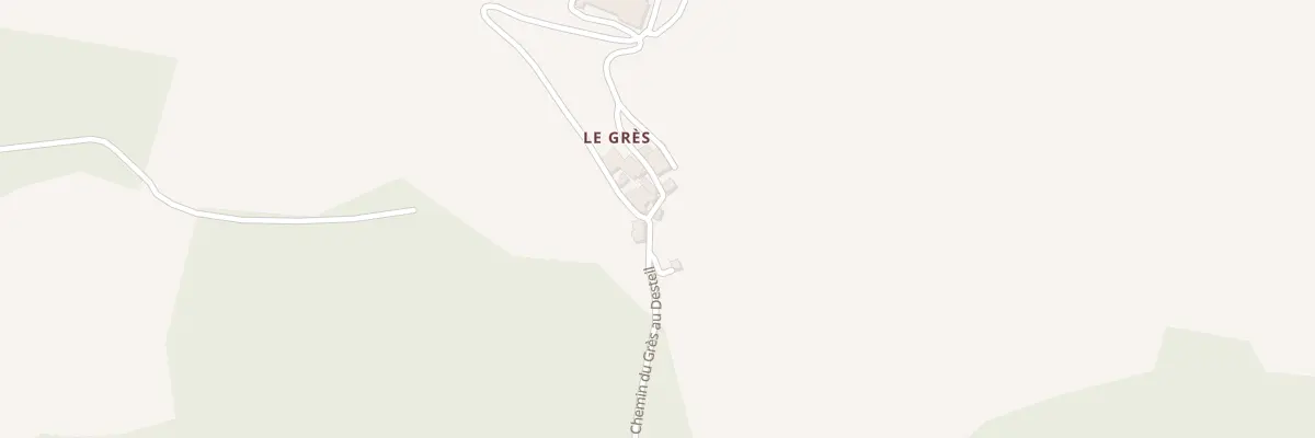 Plan du 5172 Le Gres à Mounes-Prohencoux