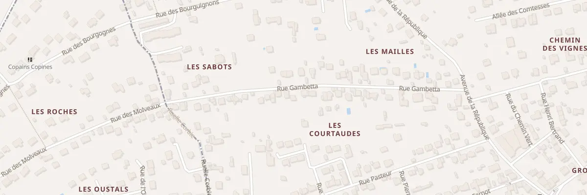 Plan du 29 Rue Gambetta à Esbly