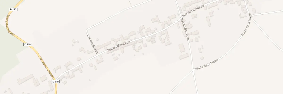 Plan du 32B Rue du Montceau à Féricy