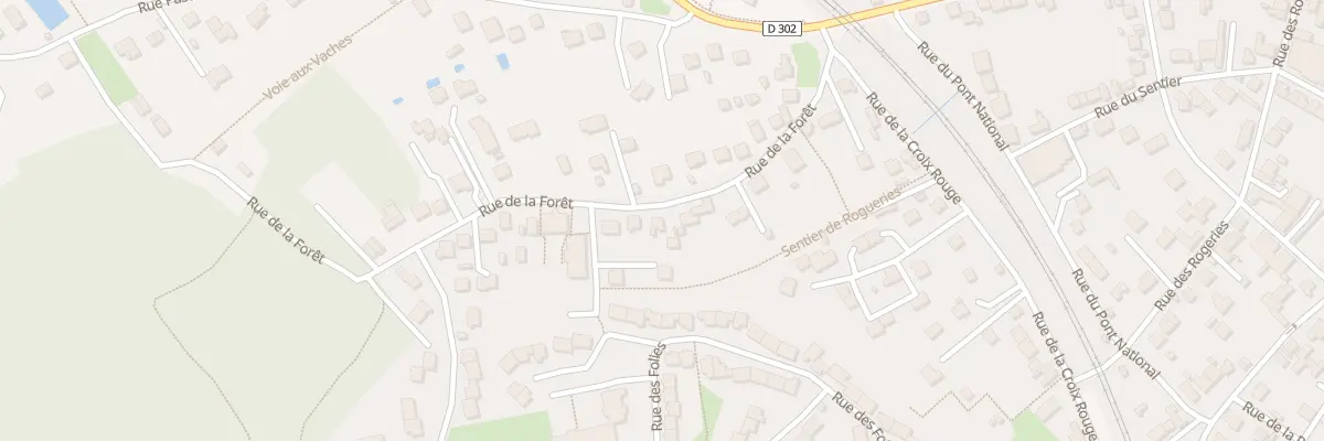 Plan du 16 Rue de la Foret Moret à Moret-Loing-et-Orvanne