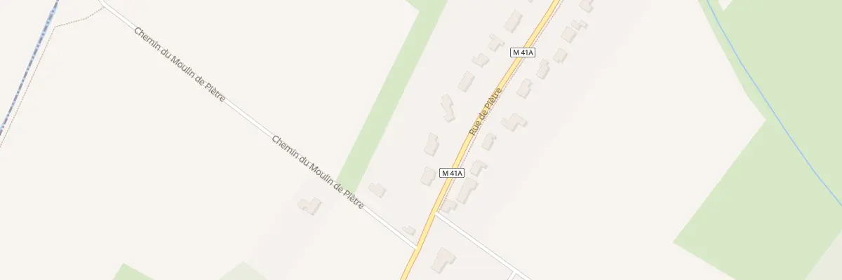 Plan du 50 Rue de Piètre à Aubers