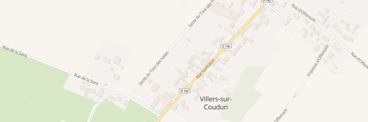 Plan du 63 Rue Saint Jean à Villers-sur-Coudun