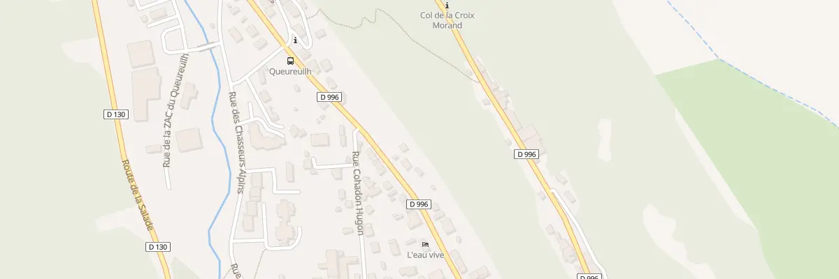 Plan du 42 Av de la Bourboule à Mont-Dore