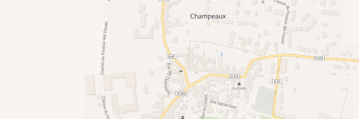 Plan du 2 Rue Raoul Coutant à Champeaux