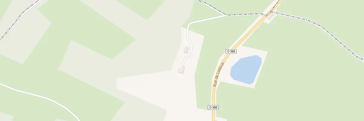 Plan du 579 Rue de Ladoux à Youx