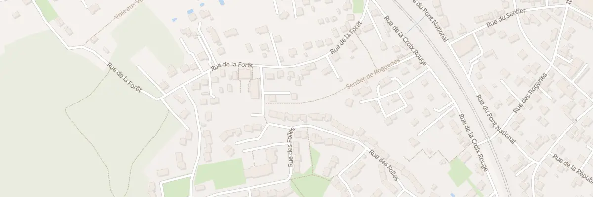 Plan du 1B Rue de la Foret Moret à Moret-Loing-et-Orvanne
