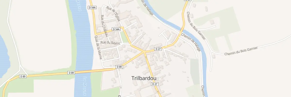 Plan du 2 Rue Emile et Robert Debeaupuis à Trilbardou