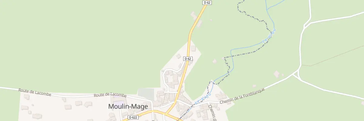 Plan du 5187 Le Bourg à Moulin-Mage