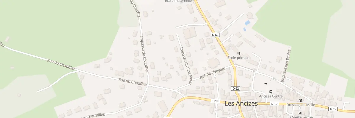 Plan du 9003 Imp du Clos Fleuri aux Ancizes-Comps