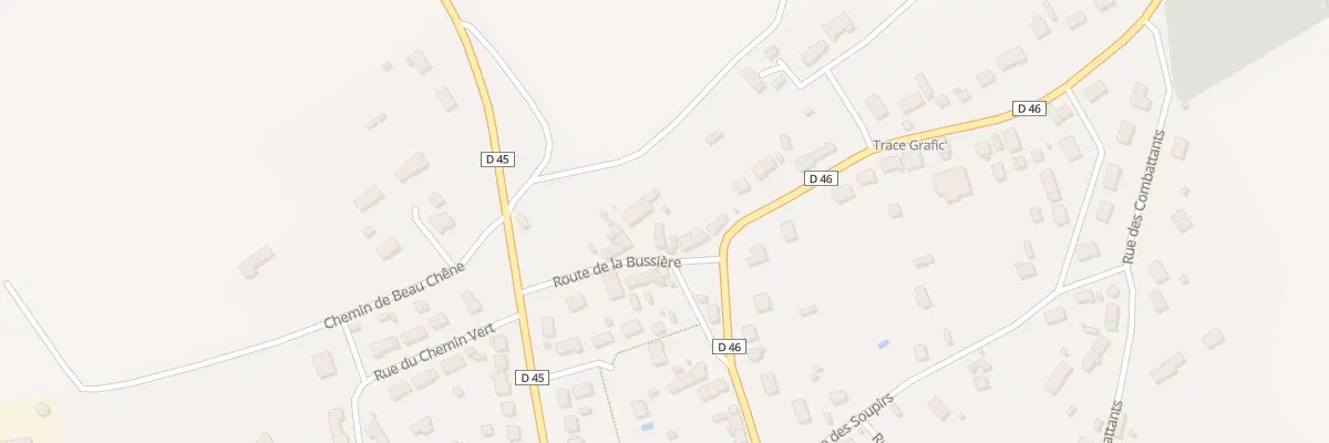 Plan du 6 Rte de la Bussiere à Ouzouer-sur-Trézée