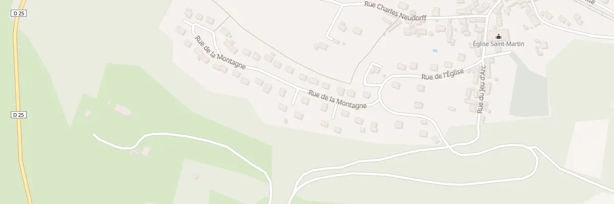Plan du 122 Rue de la Montagne à Béthisy-Saint-Martin