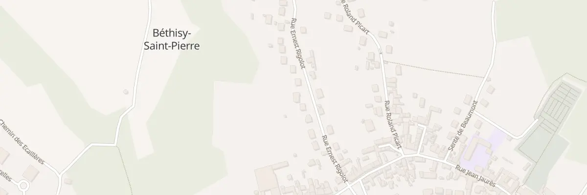Plan du 154 Rue Ernest Rigolot à Béthisy-Saint-Pierre