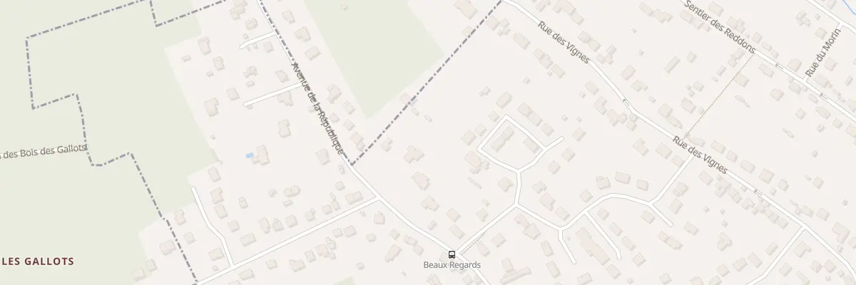 Plan du 54 Av de la République à Esbly