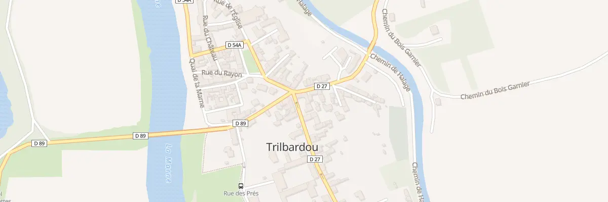 Plan du 2 Rue du Maréchal Galliéni à Trilbardou