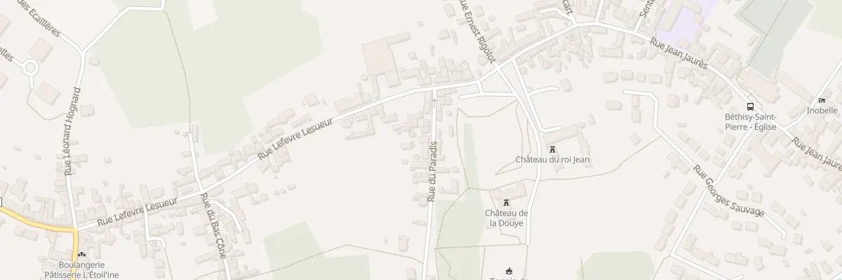 Plan du 55 Rue du Paradis à Béthisy-Saint-Pierre