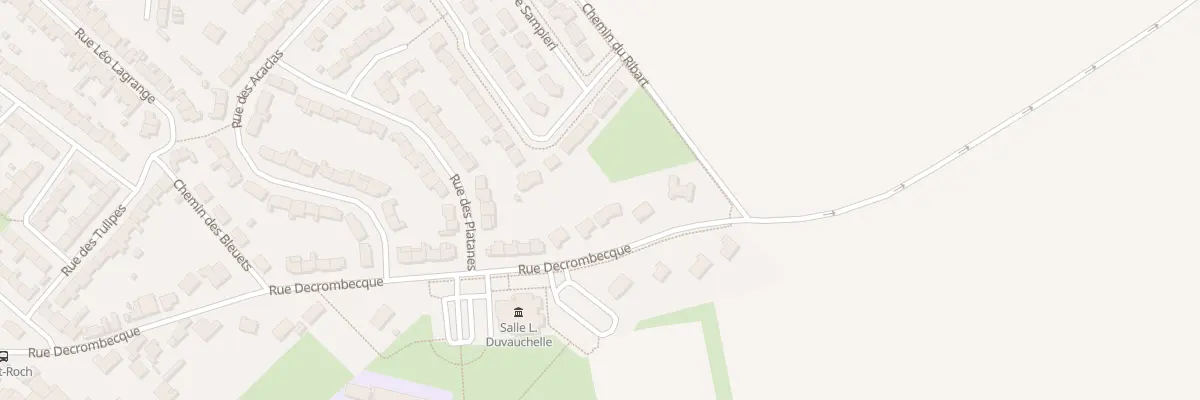 Plan du 75 Rue Decrombecque à Loos-en-Gohelle