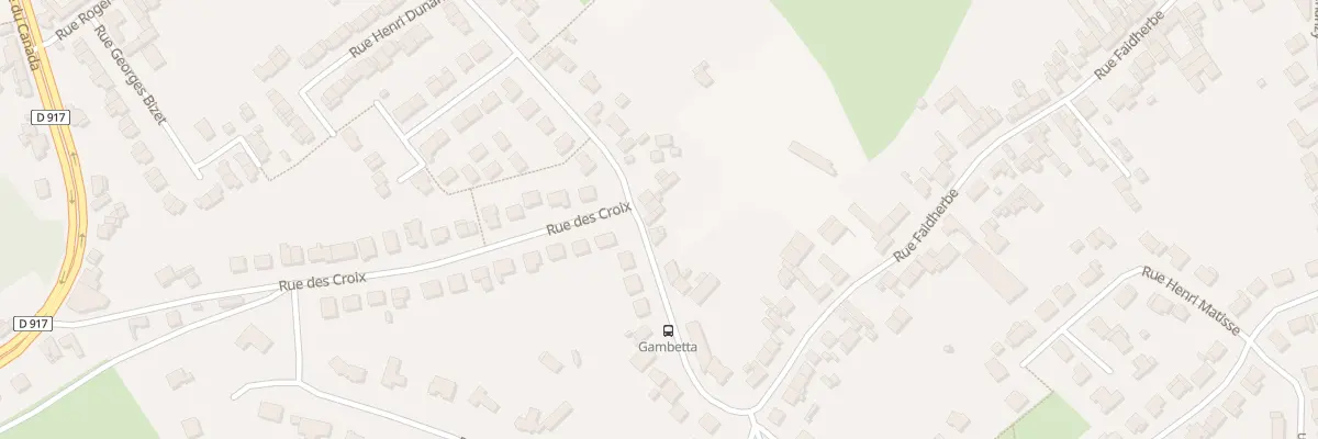 Plan du 22 Rue Gambetta à Vimy