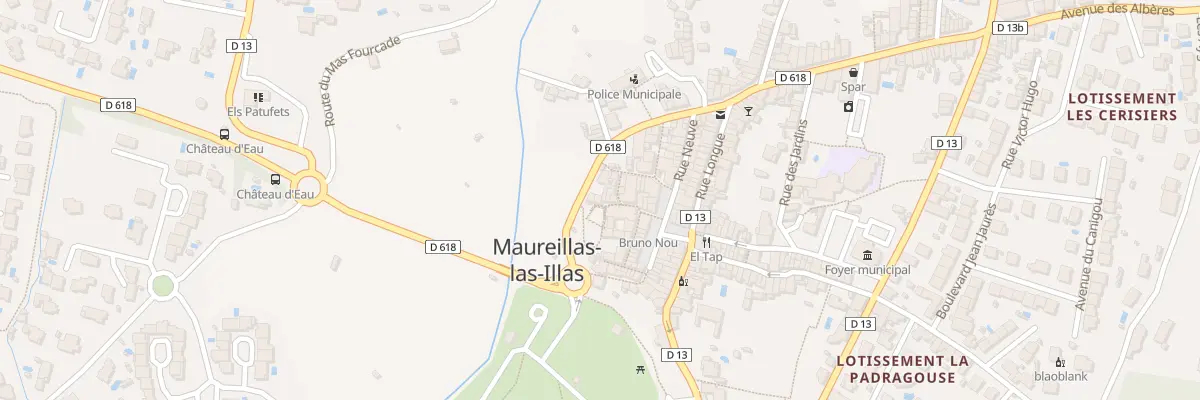 Plan du 11 Rue de l’Eglise à Maureillas-las-Illas