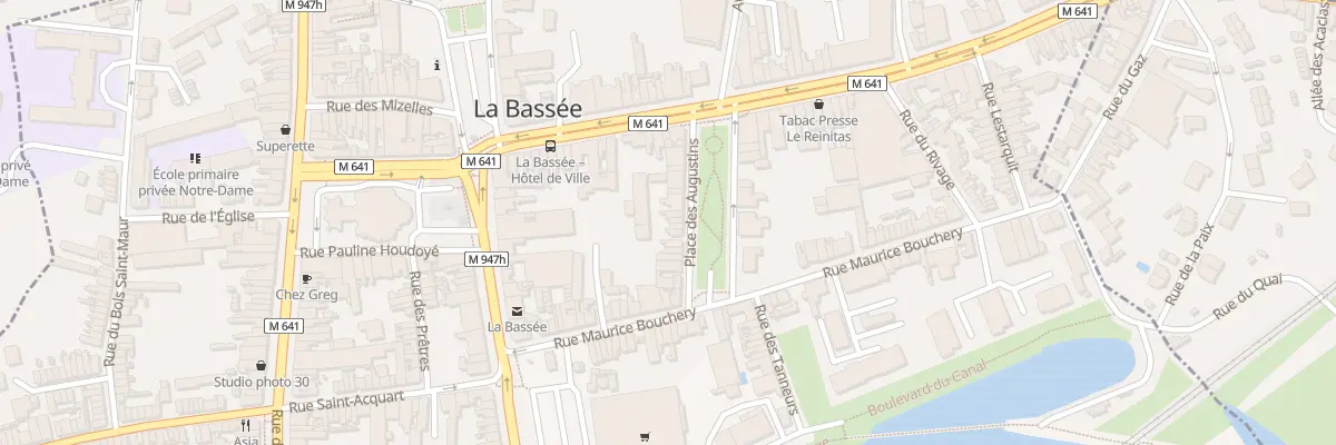 Plan du 10 Pl des Augustins à La Bassée
