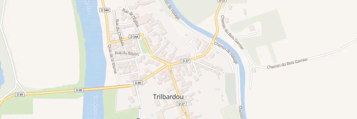 Plan du 7 Rue du Maréchal Galliéni à Trilbardou