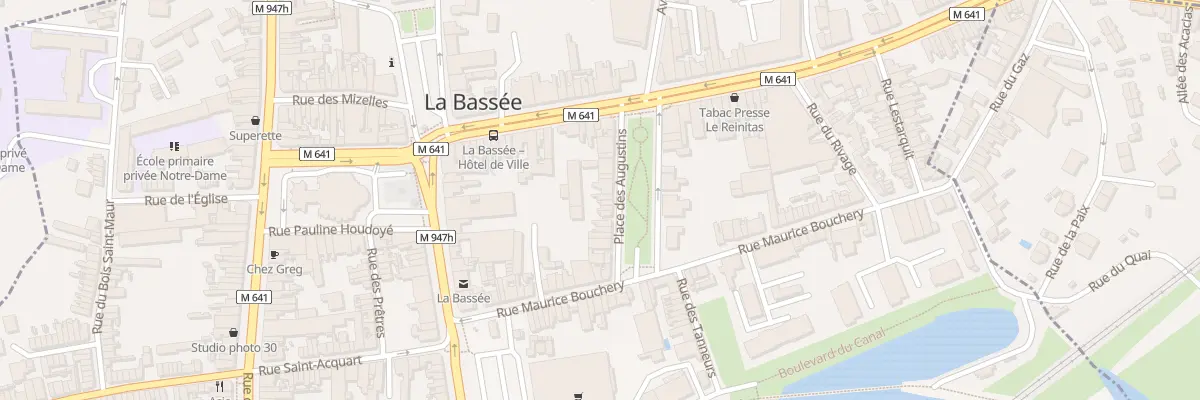 Plan du 8 Pl des Augustins à La Bassée