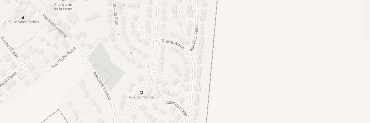 Plan du 19 Rue de l’Yonne à Saint-Pathus