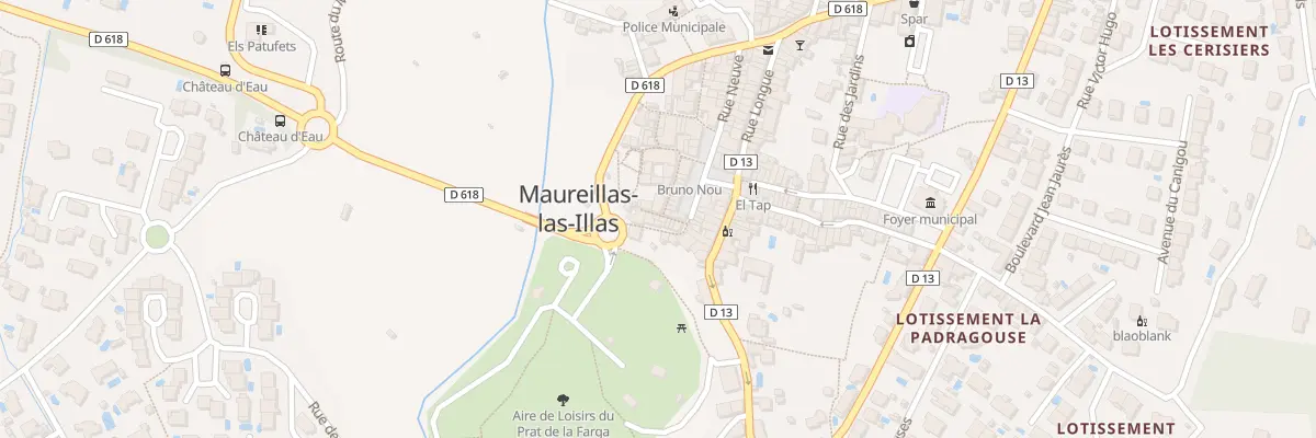 Plan du 80 Le Village à Maureillas-las-Illas