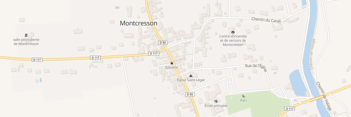 Plan du 7 Rue de Verdun à Montcresson