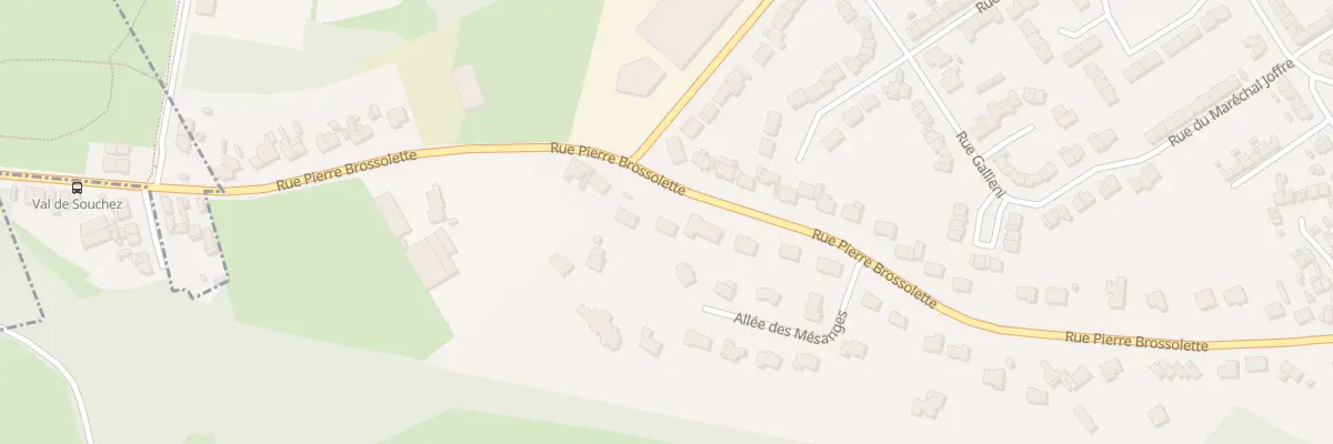 Plan du 93 Rue Pierre Brossolette à Avion