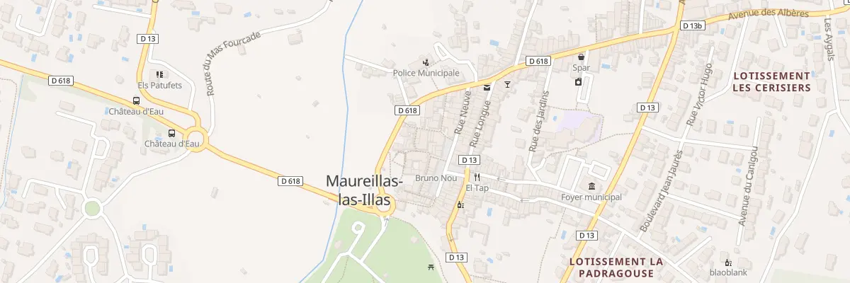 Plan du 97 Le Village à Maureillas-las-Illas