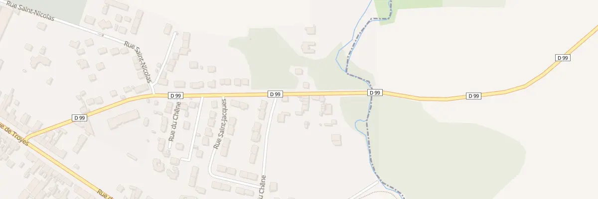 Plan du 28 Rue du Chêne à Guignes