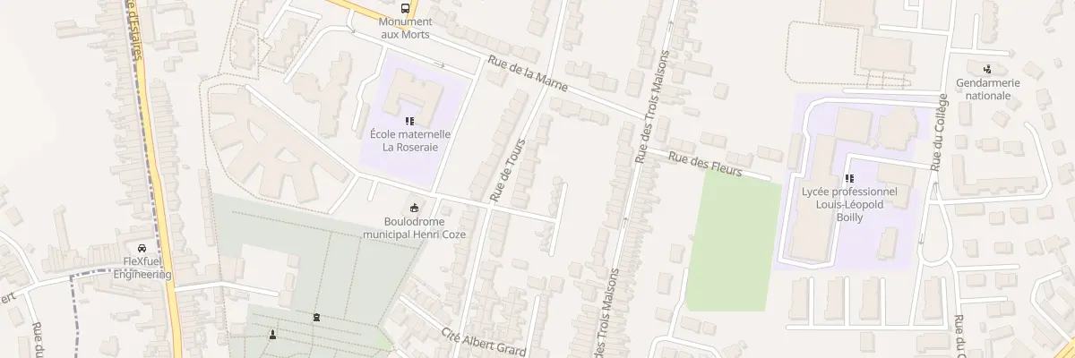 Plan du 40 Rue de Tours à La Bassée