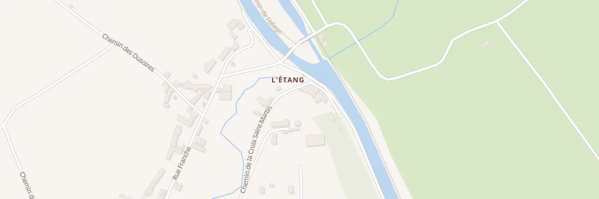 Plan du 14 Che de la Croix Saint-Martin à Beaulieu-sur-Loire