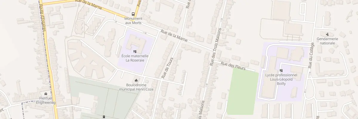Plan du 46 Rue de Tours à La Bassée