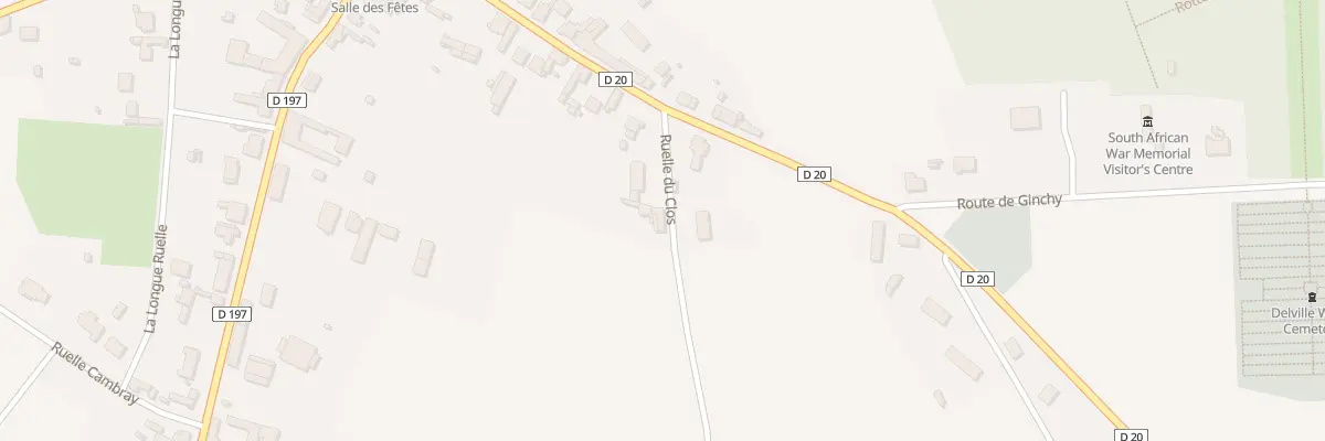 Plan du 4 Rle du Clos à Longueval