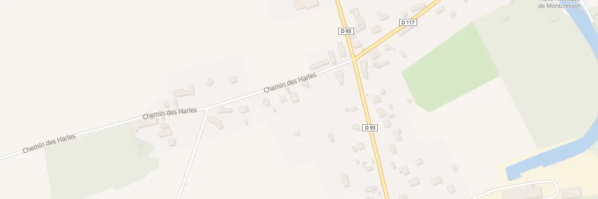 Plan du 7 Che des Harles à Montcresson