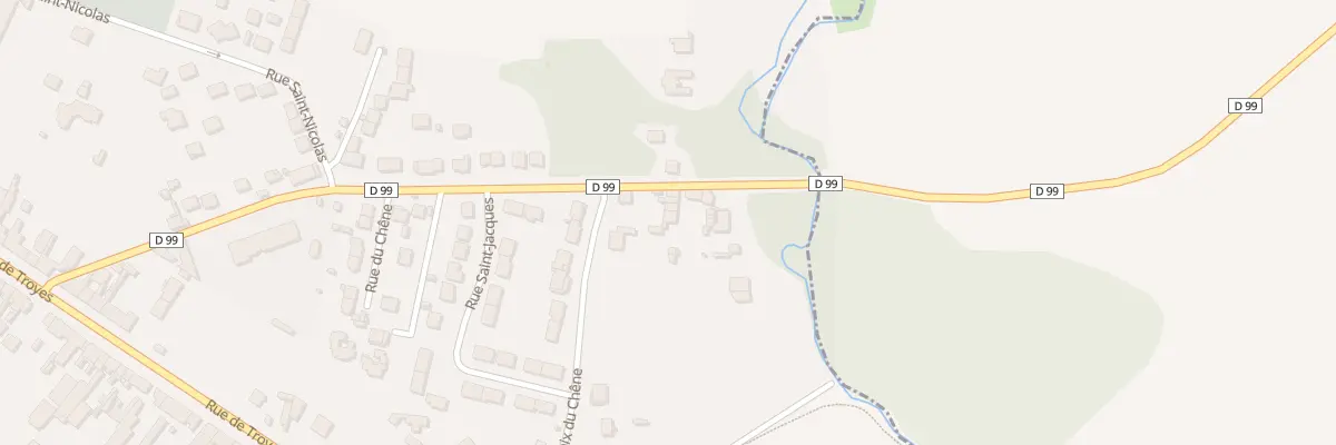 Plan du 34 Rue du Chêne à Guignes