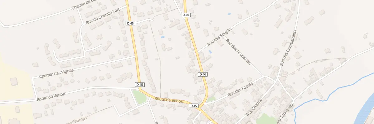 Plan du 17 Av de la République à Ouzouer-sur-Trézée